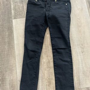 VTG Parasuco Black Skinny Jeans Size 25 ( actual 27”) Rise 7” inseam 27” EUC